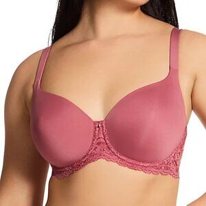 Montelle Intimates NWT Pure Plus Full Coverage T-shirt Bra in Mesa Rose Size 40G